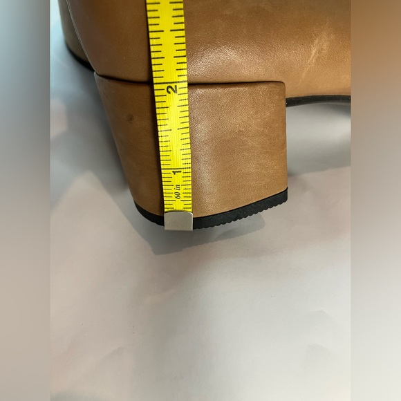 ECCO Womens Ankle Booties Camel 2-inch Heels Zip Up size 8 - Picture 5 of 6